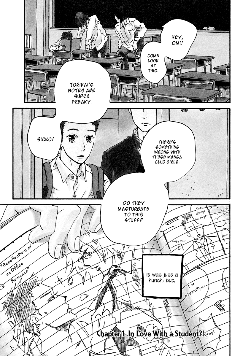 Omi Sensei no Binetsu – Chapter 01